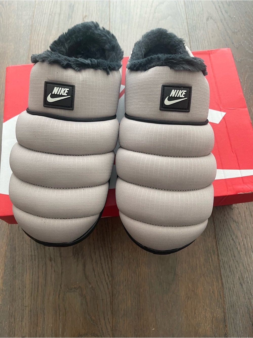 Nike Slip-On Loafers in College Gray